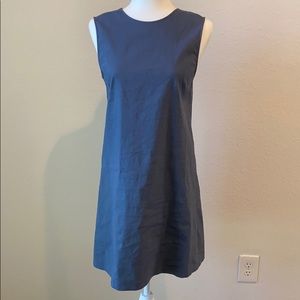 Theory Blue Linen Dress